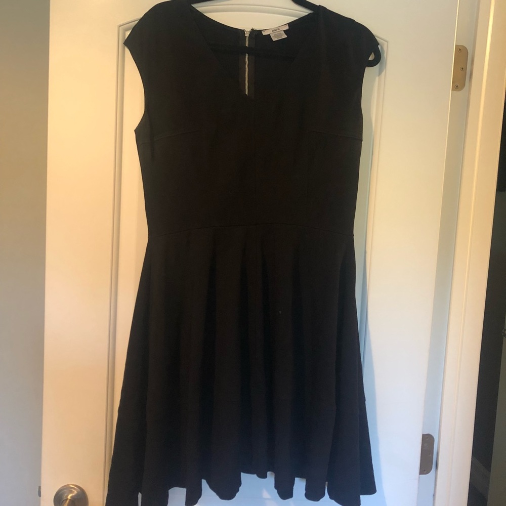 Bar III XXL Zipper Back Cap Sleeve Dress